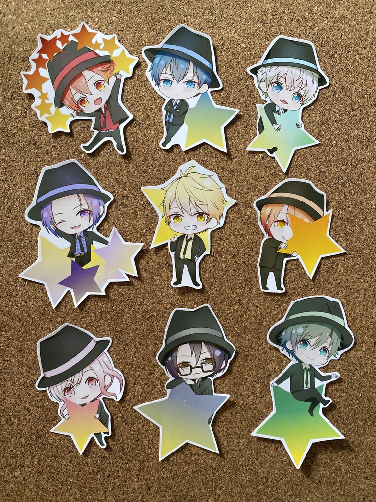 スタパレFreak！ステッカー&アクリルキーホルダー