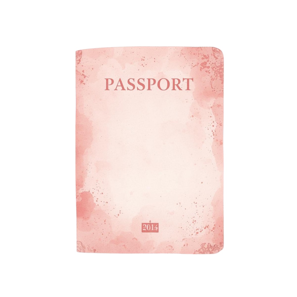 【商用利用可】水彩画風 × ピンク × アンティーク調かわいい旅行クリップアート 40種セット(PNG)