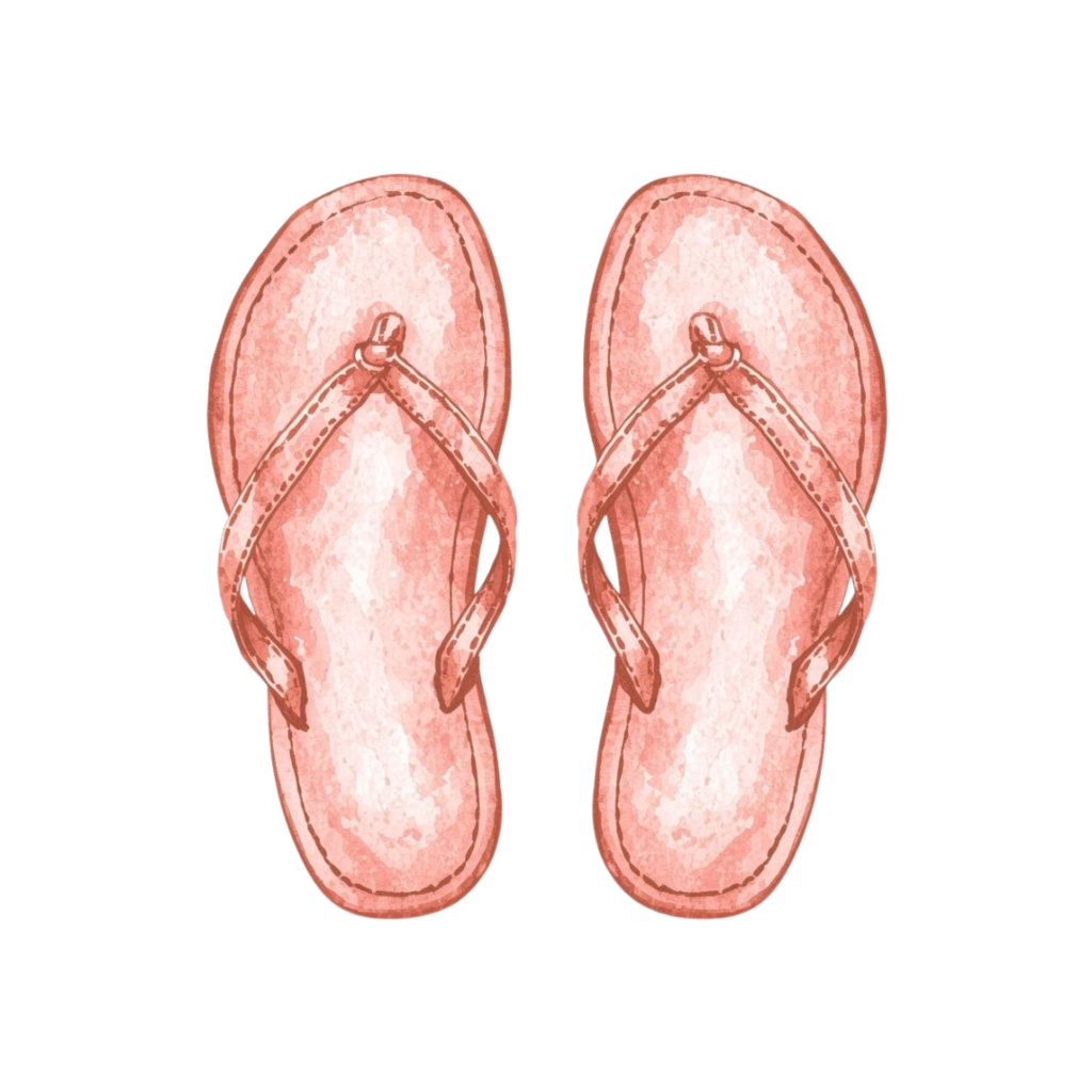 【商用利用可】水彩画風 × ピンク × アンティーク調かわいい旅行クリップアート 40種セット(PNG)