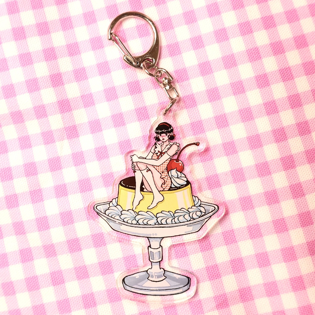 ぷりんちゃん　アクキー