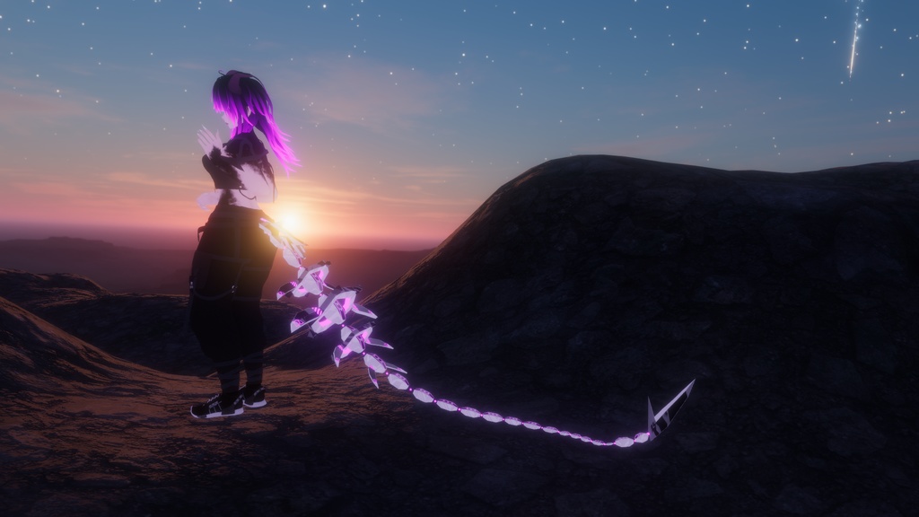 Cyber Dragon girl Yuno (VRchat/NSFW) -FBT Ready- DPS -