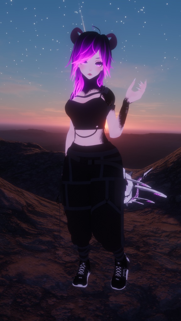 Cyber Dragon girl Yuno (VRchat/NSFW) -FBT Ready- DPS -