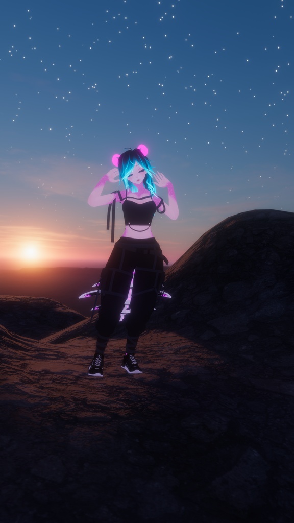 Cyber Dragon girl Yuno (VRchat/NSFW) -FBT Ready- DPS -