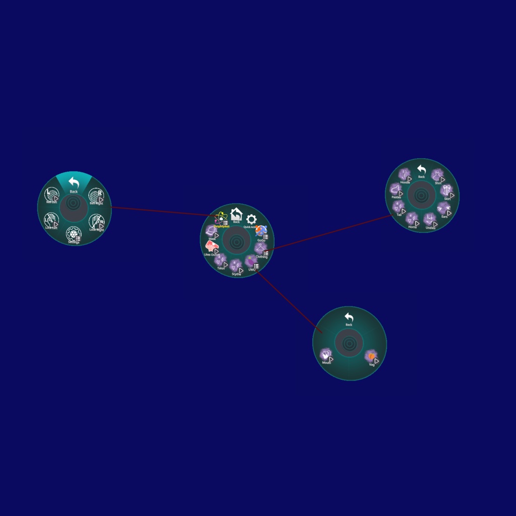 Dragon girl Yuzu (VRchat/NSFW) -FBT Ready- Normal+Quest Version - Nose boop counter/fidget balls/head particles