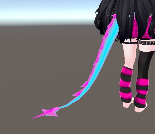 Astral Dragon Tail + Horns