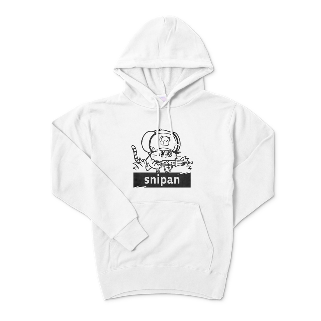 にゃんこパーカー (前面大) #1 - snipan