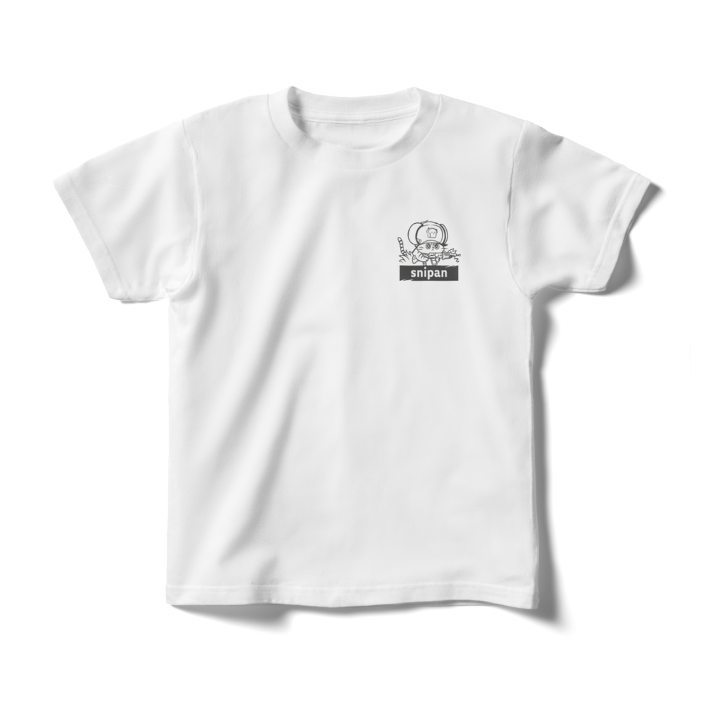 にゃんこTシャツ (KIDS 前面小 100cm~160cm) #1 - snipan