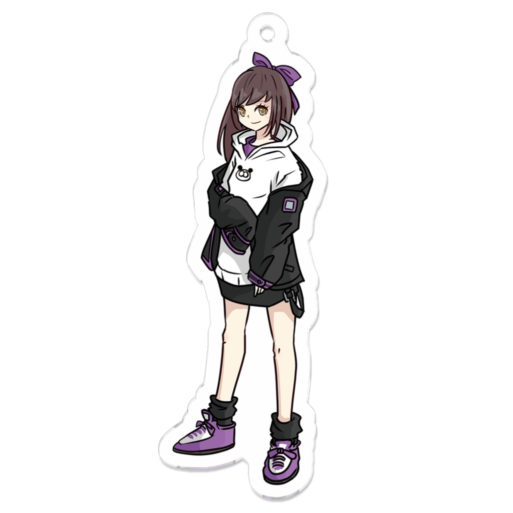 A4S_みんみんアクリルキーホルダー