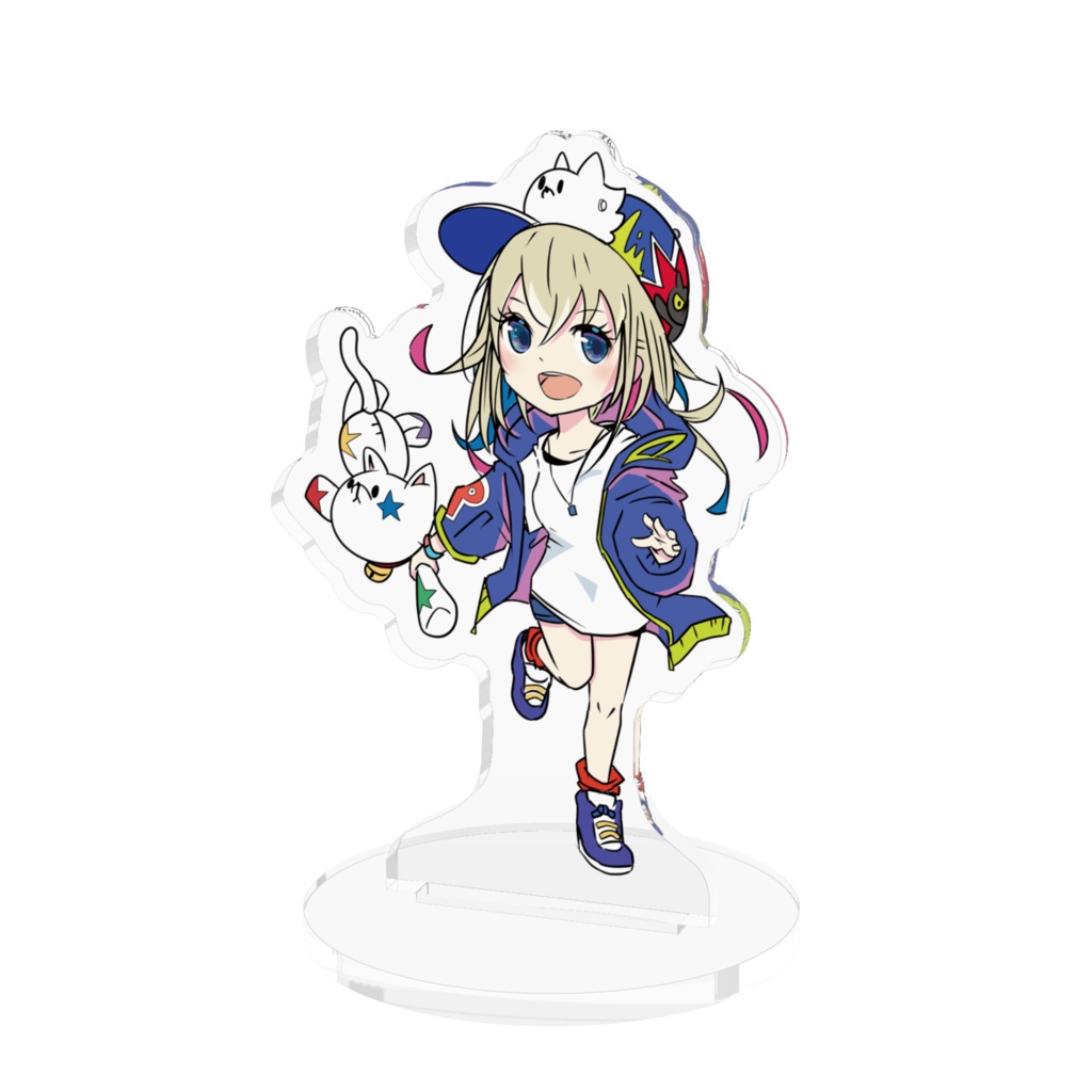 ㍋パン屋さん - アクリルフィギュア - 70x70mm