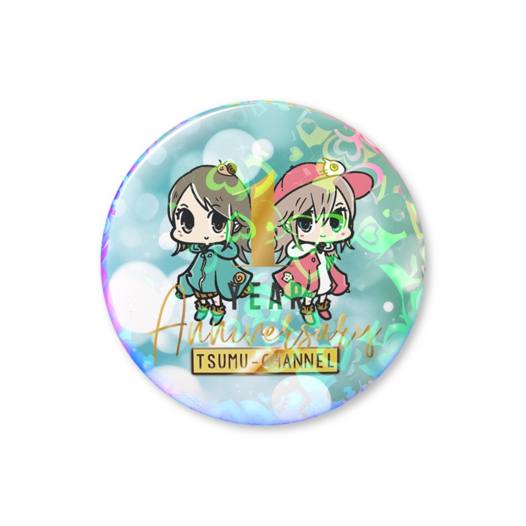 【1週間限定販売】ホログラム缶バッジ