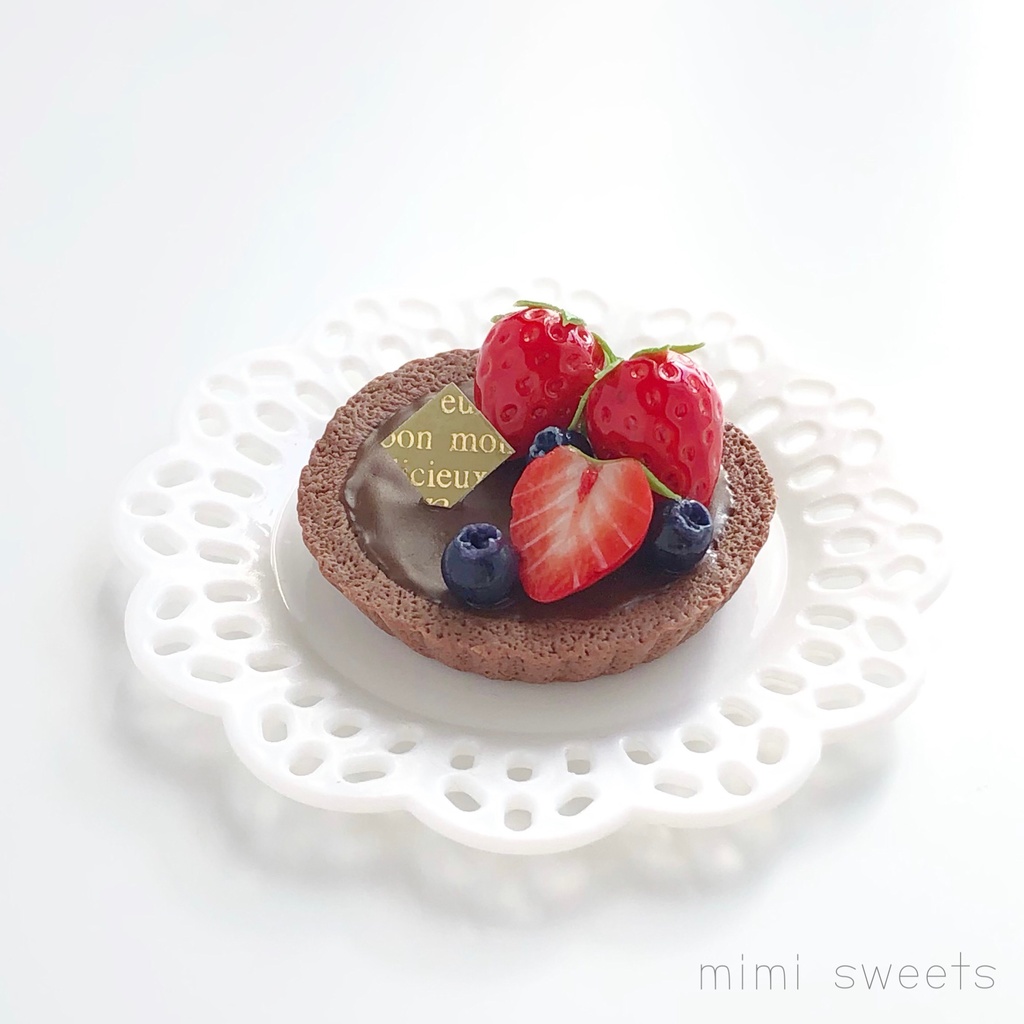 1/3いちごチョコタルト - 1/3洋菓子店 mimi - BOOTH