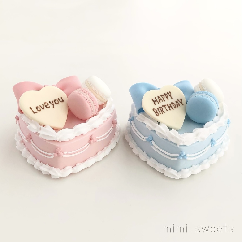 1/3 ハートホールケーキ