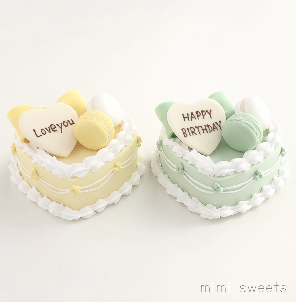 1/3 ハートホールケーキ