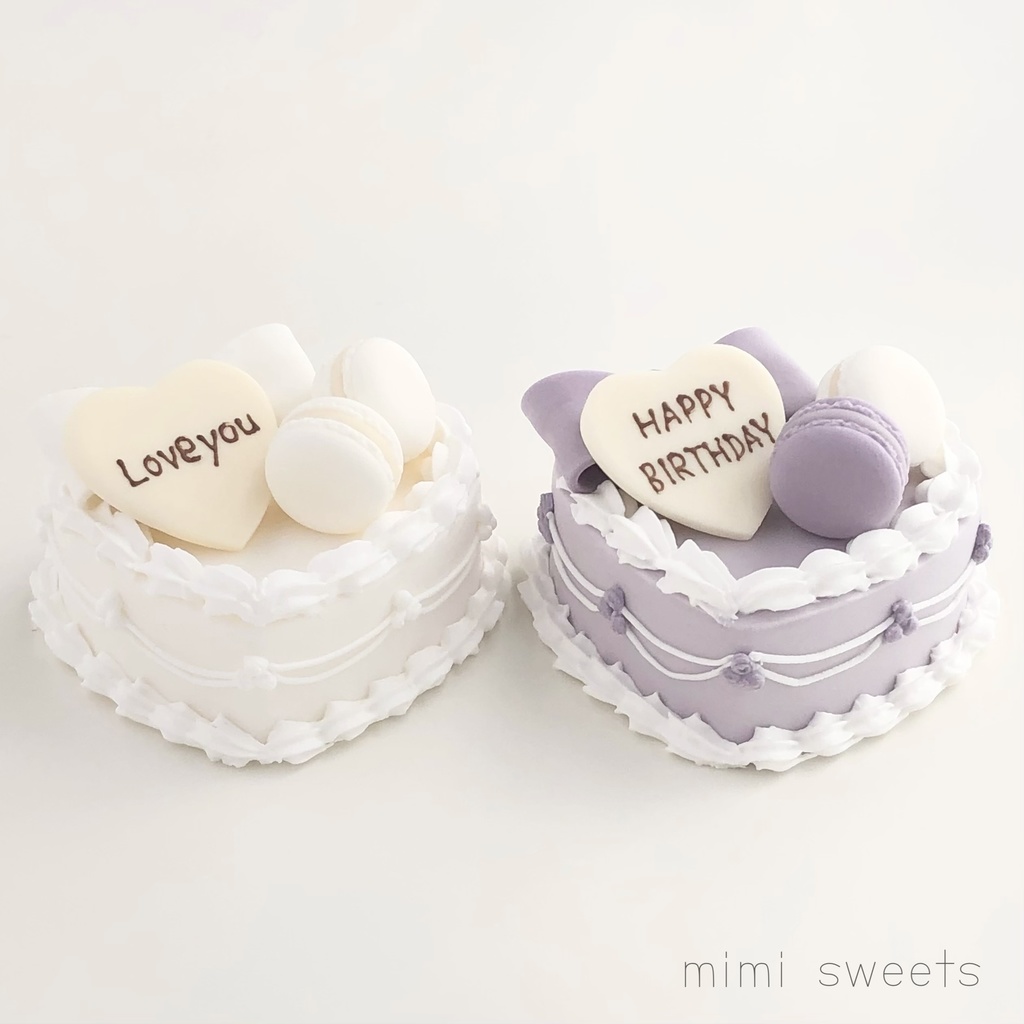 1/3 ハートホールケーキ