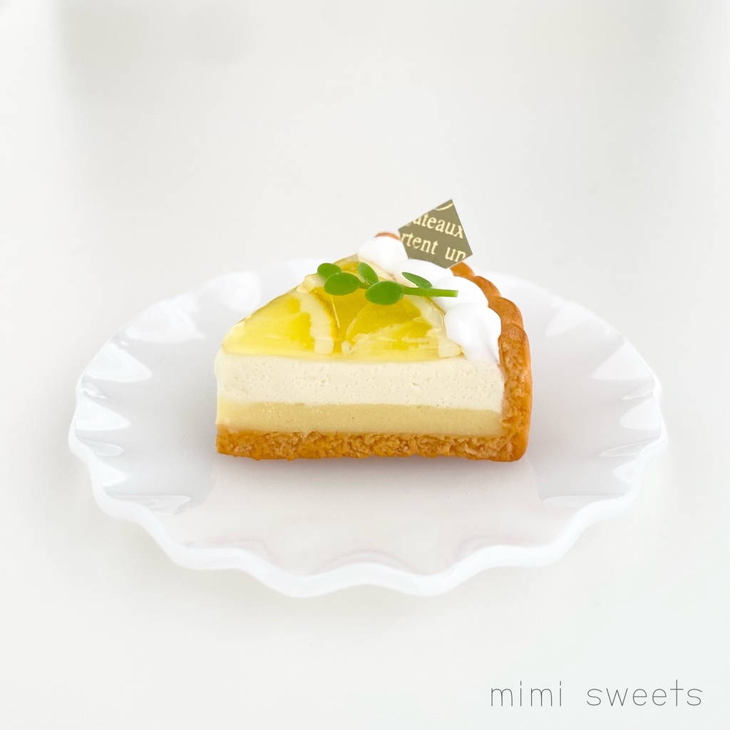 1/3 レモンレアチーズタルト