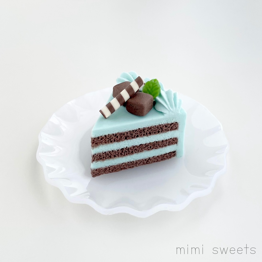 1/3 チョコミントショートケーキ
