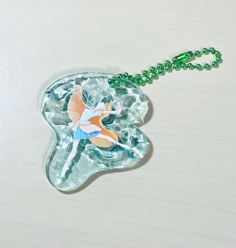 清夏　水面アクキー