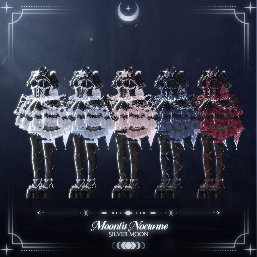✨セール中✨『Moonlit Nocturne』23アバター対応