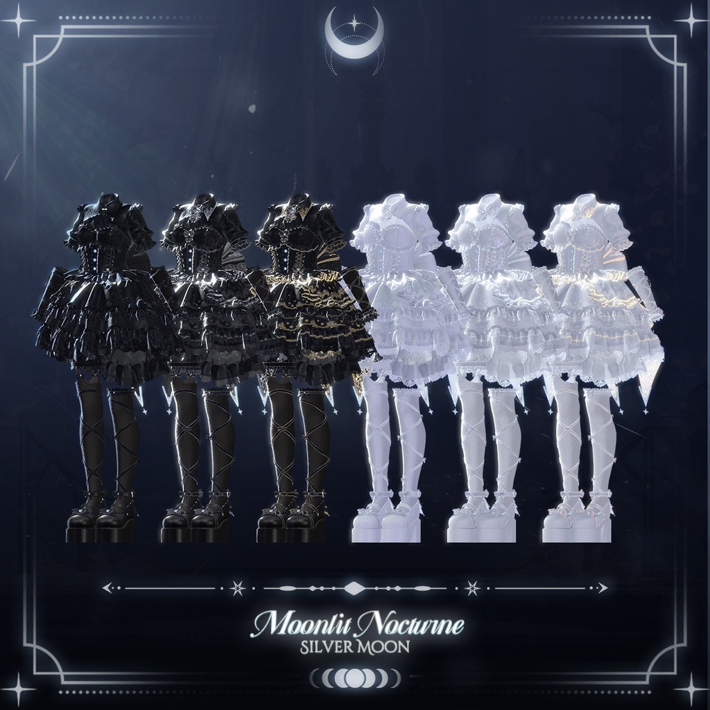 ✨セール中✨『Moonlit Nocturne』23アバター対応