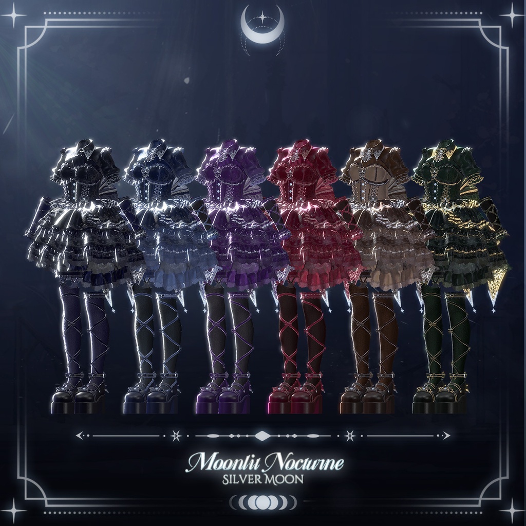 ✨セール中✨『Moonlit Nocturne』23アバター対応