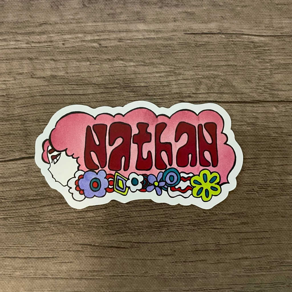 Nathan ステッカー
