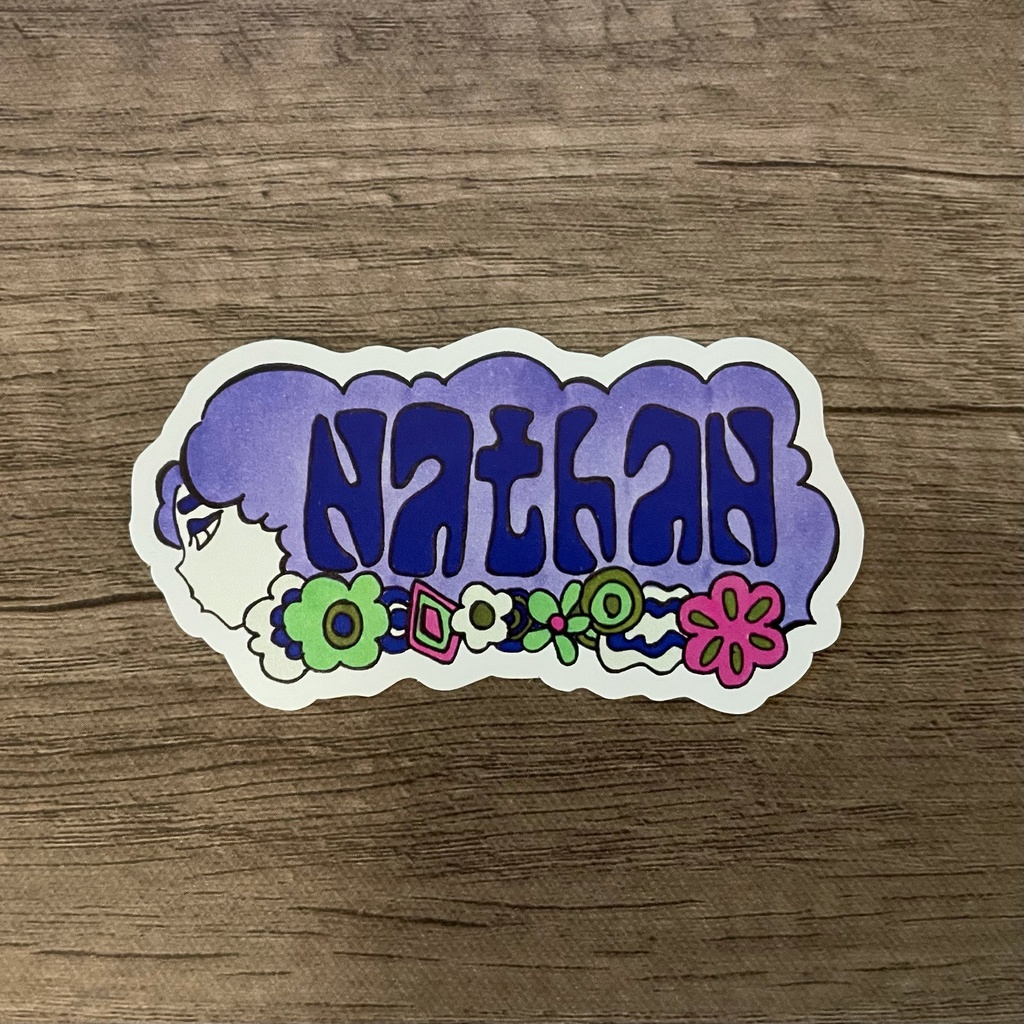 Nathan ステッカー