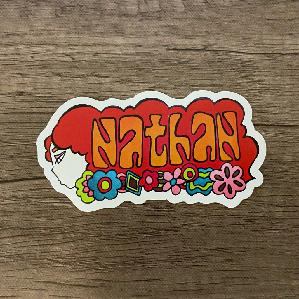 Nathan ステッカー