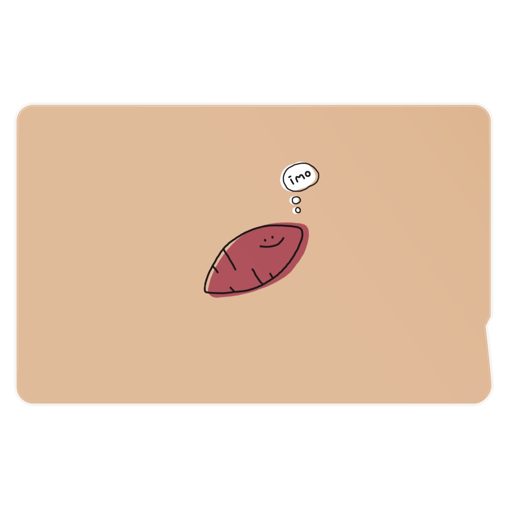 芋ステッカー