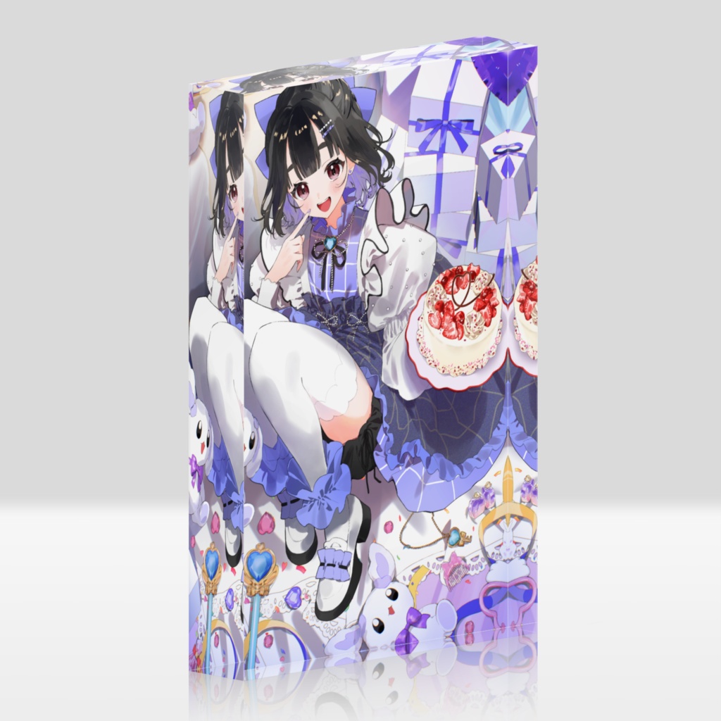 ンぷ生誕アクリルブロック