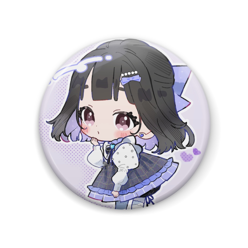 ンぷ生誕SDイラスト缶バッチ