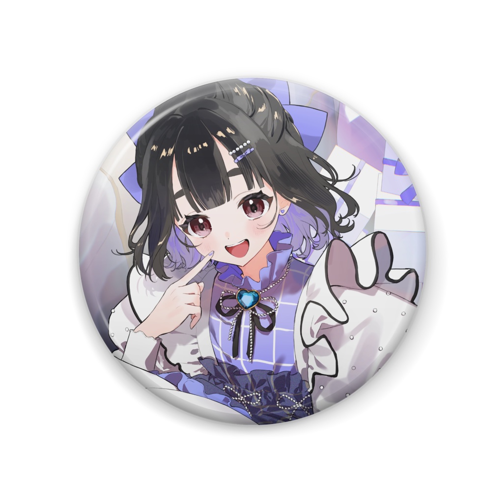 ンぷ生誕イラスト缶バッチ