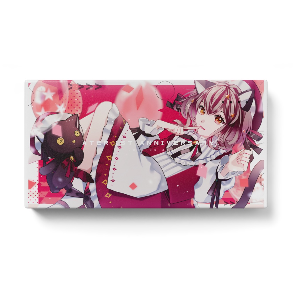 1周年イラストモバイルバッテリー アーテルのおみせ Booth