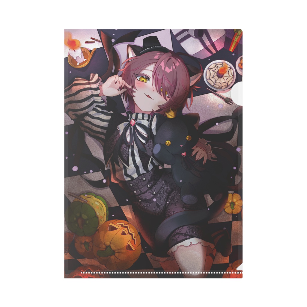 【アーテル】バースデークリアファイル- ̗̀ 🎃  ̖́-【VTuber】