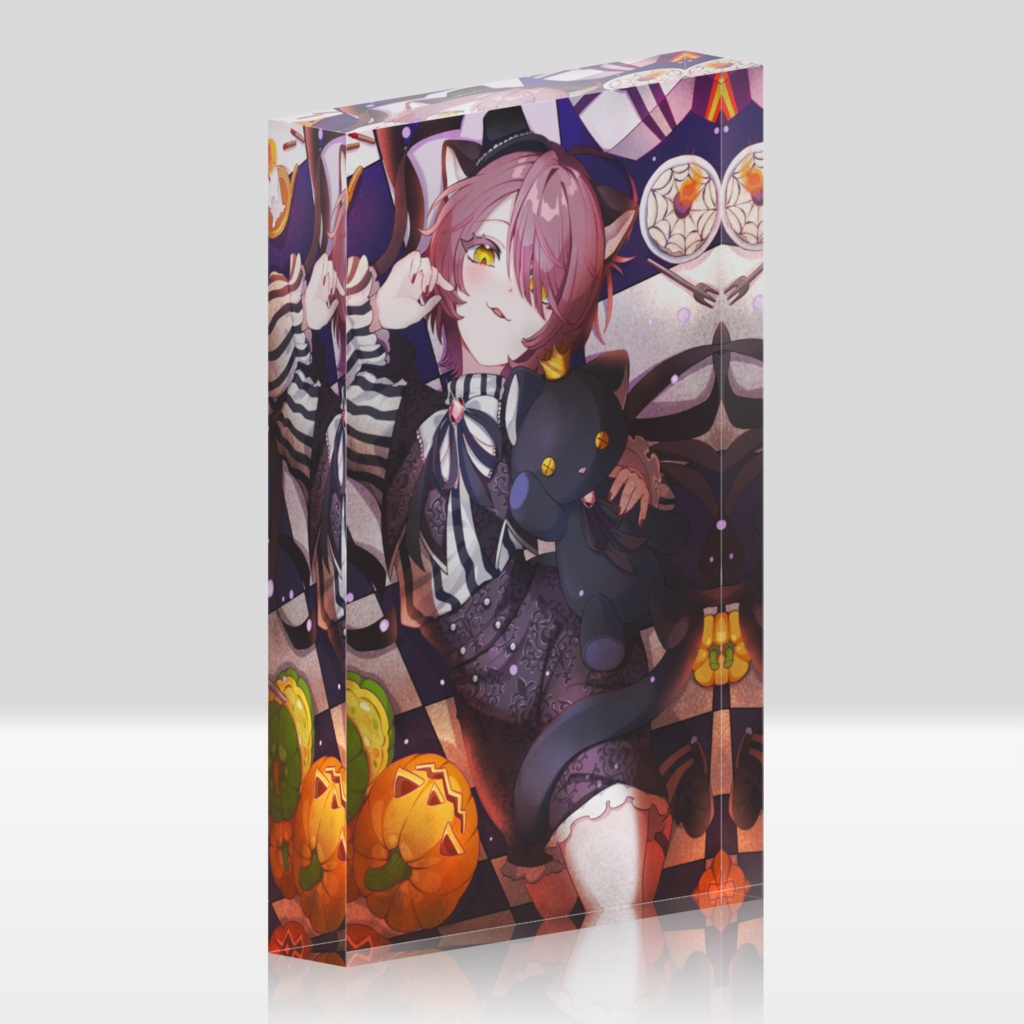 【アーテル】バースデーアクリルブロック- ̗̀ 🎃  ̖́-【VTuber】