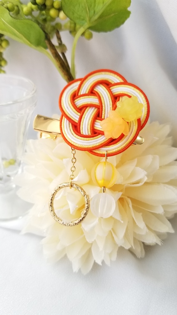 水引ブローチ【金平糖】