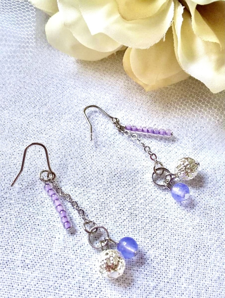 ピアス【紫陽花】