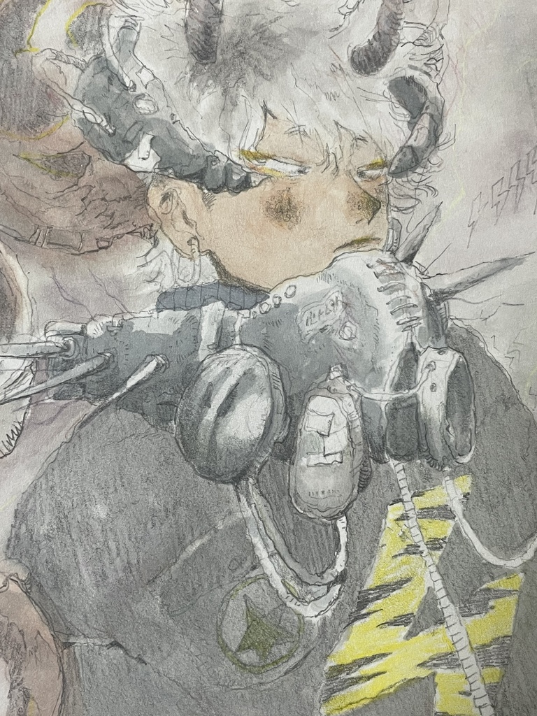 オリジナル 色紙イラスト