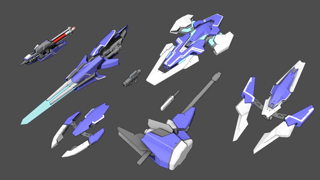 V2 weapons5 近接武器セット2