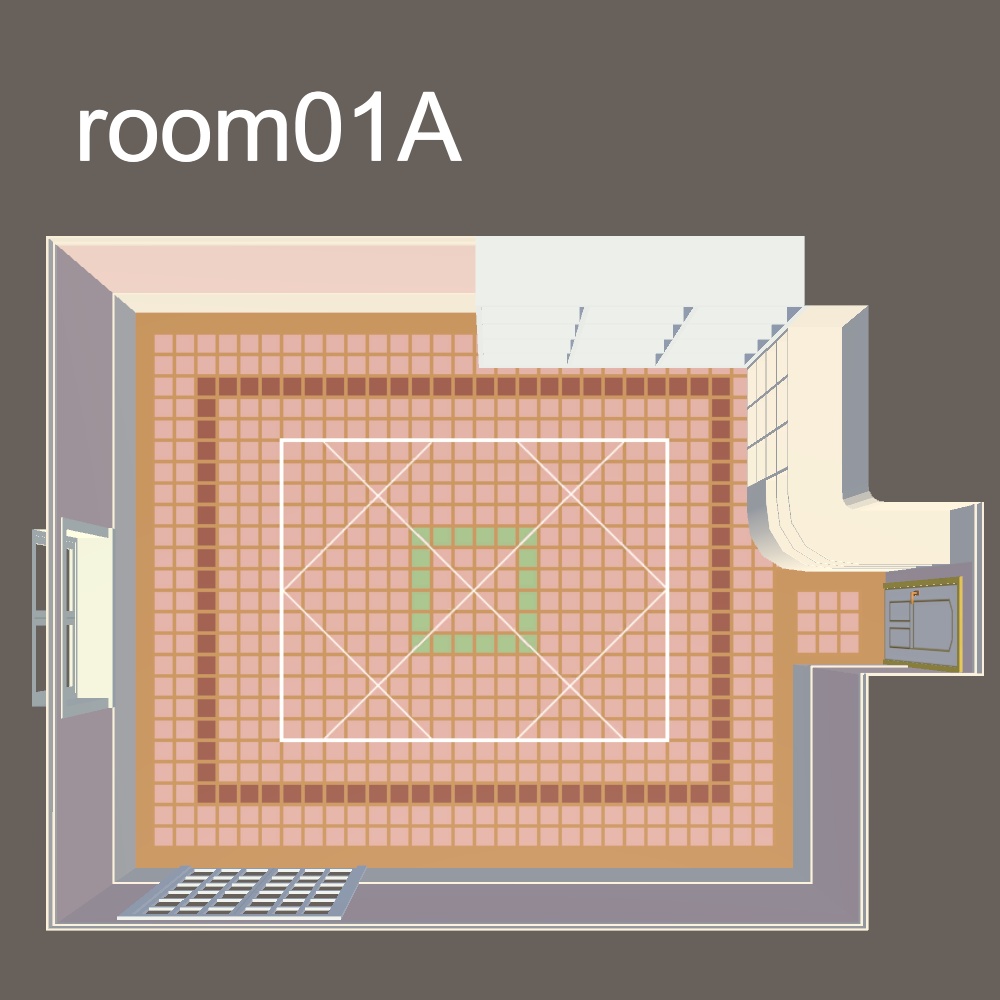 【3Dモデル】飾り棚のあるお部屋