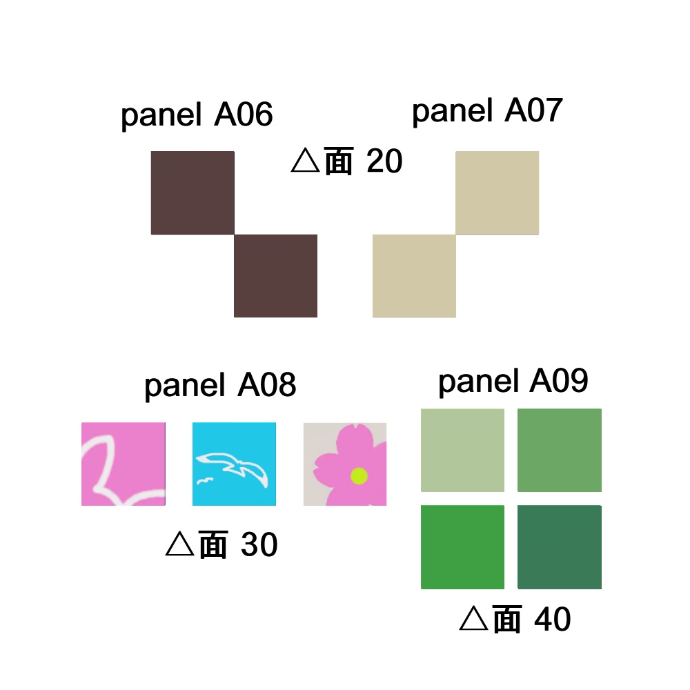 【3Dモデル】ファブリックパネル