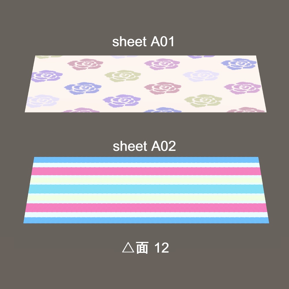 【3Dモデル】ピクニックセット(庭付き)