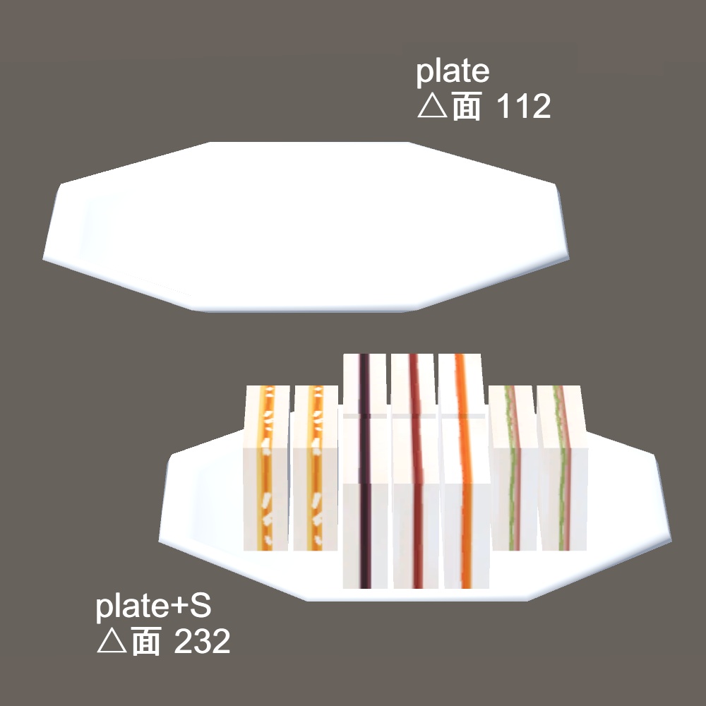 【3Dモデル】ピクニックセット(庭付き)