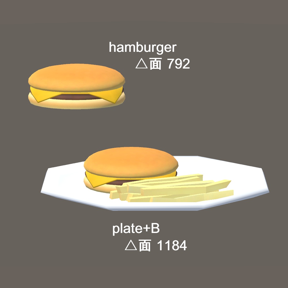 【3Dモデル】ピクニックセット(庭付き)