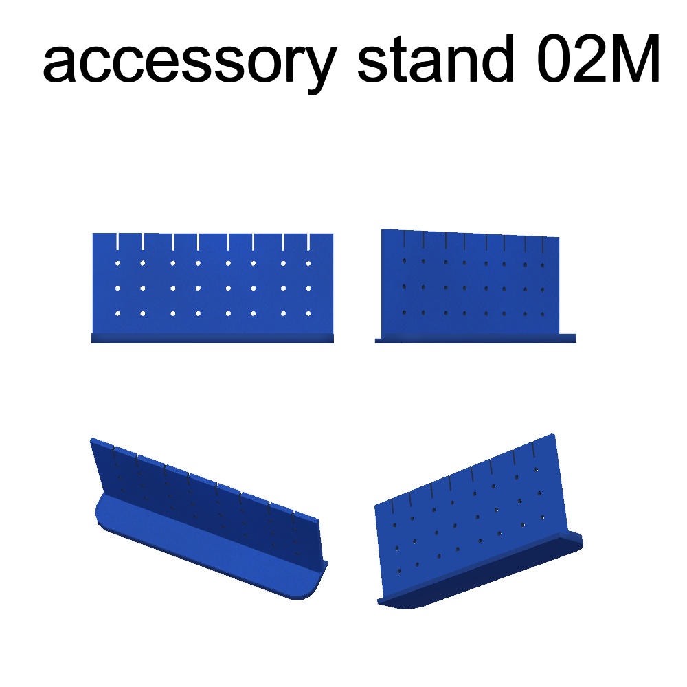 【3Dモデル】アクセサリースタンド(イヤリング、ヘアピン付き)