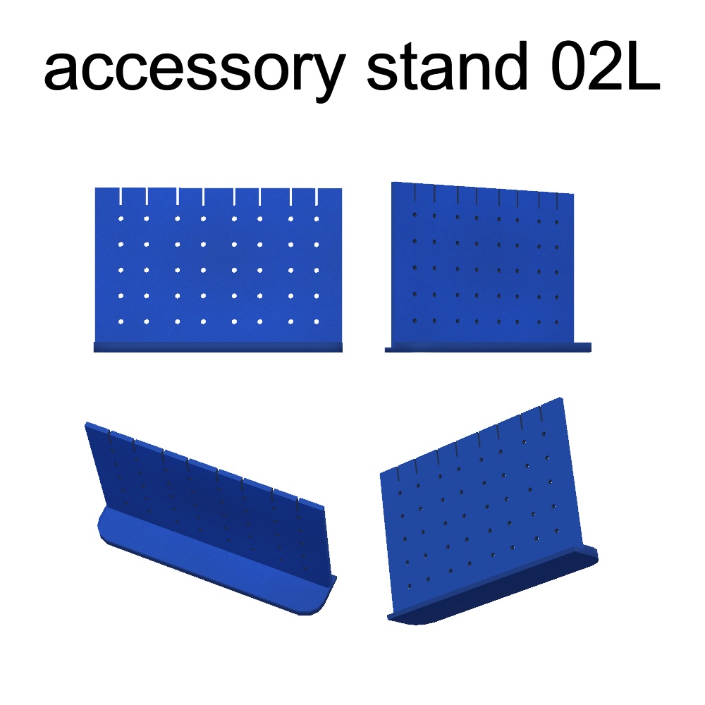 【3Dモデル】アクセサリースタンド(イヤリング、ヘアピン付き)