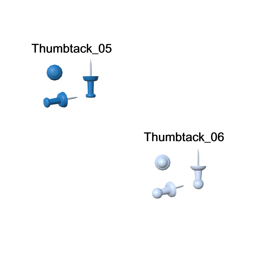 【3Dモデル】コルクボードセット