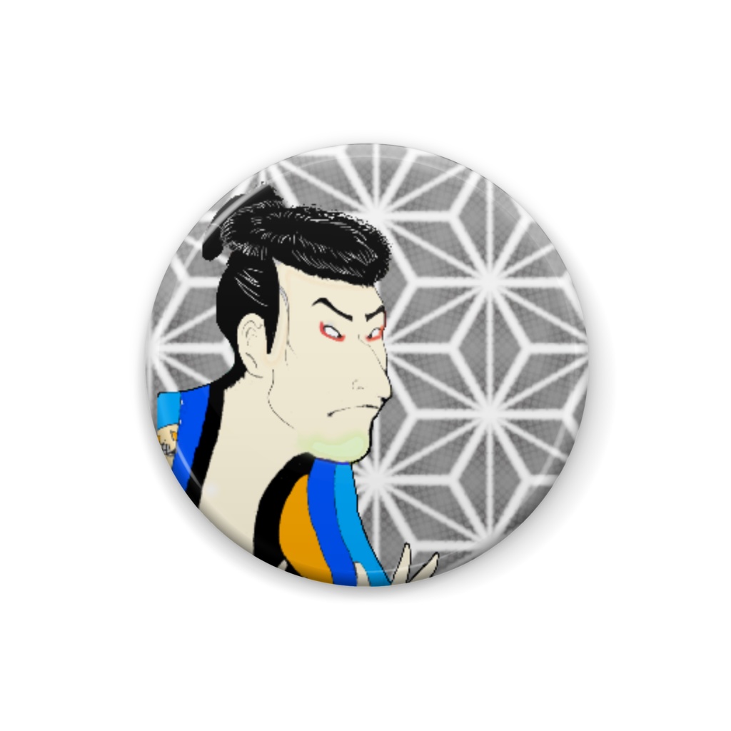 【あめたまや】和風柄⭐︎缶バッジ〜3カラー〜