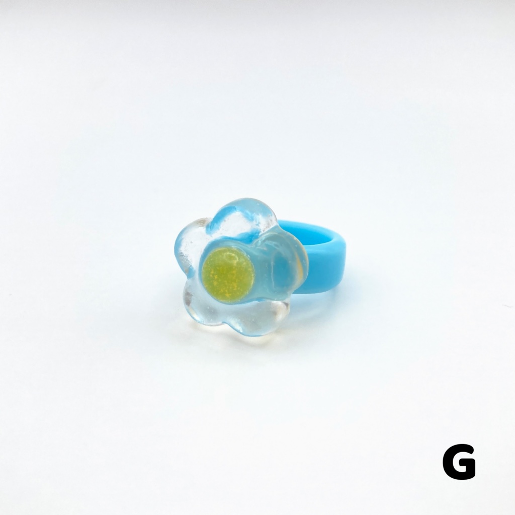 FLOWERデコ リング