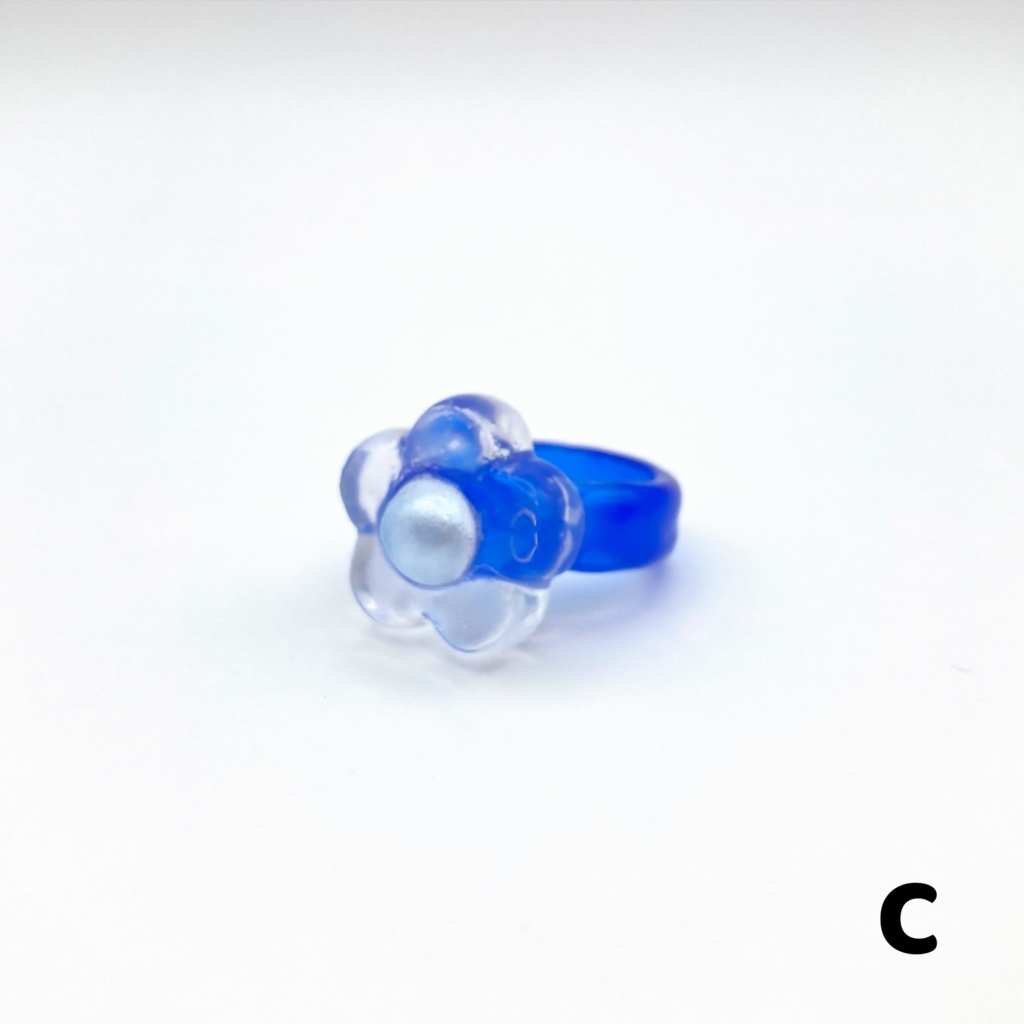 FLOWERデコ リング