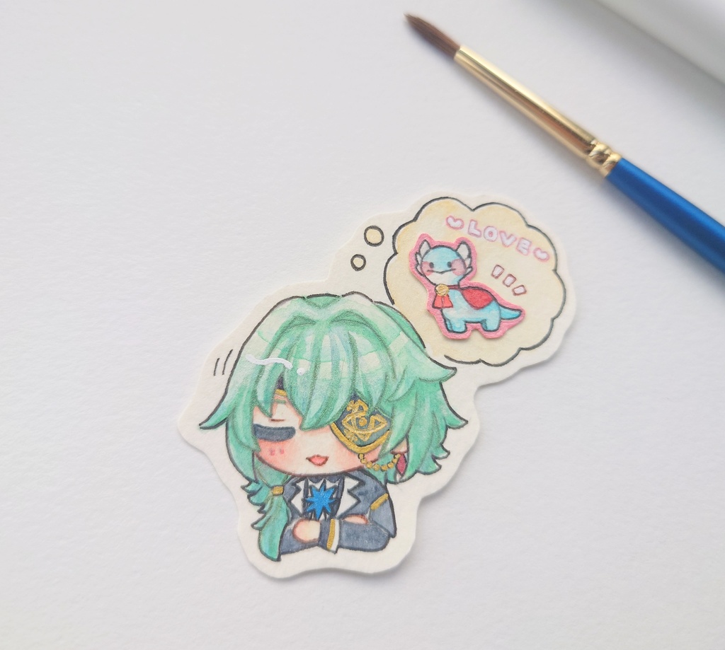 【原画】スタレ　ミニイラスト　アナイクス🌿